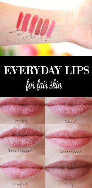 best mac lipstick for fair skin